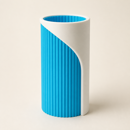 Layered Accent Vase