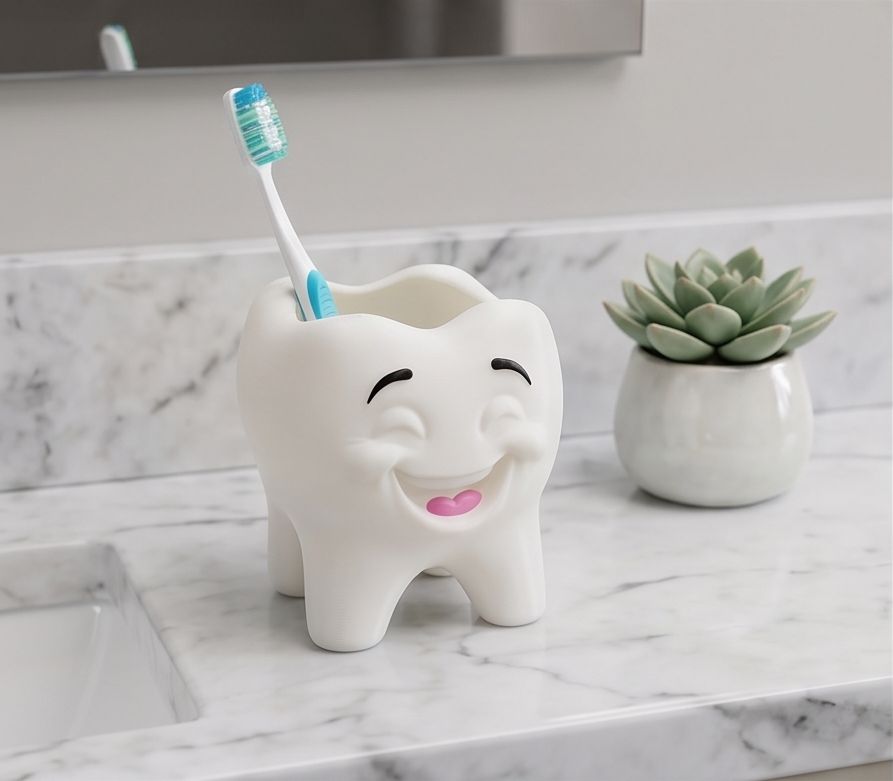 Smiling Tooth Pen Holder