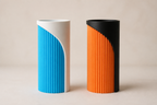 Layered Accent Vase
