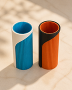 Layered Accent Vase