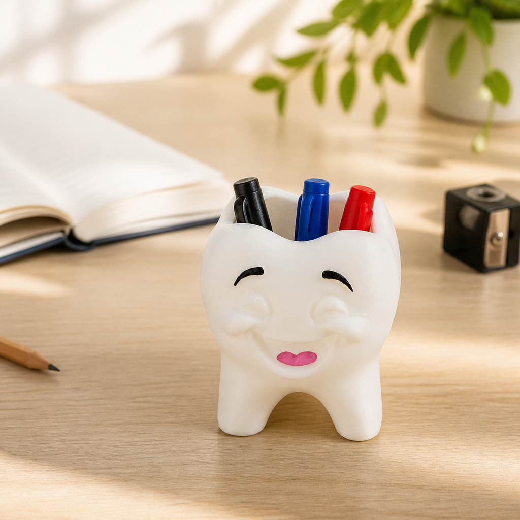Smiling Tooth Pen Holder