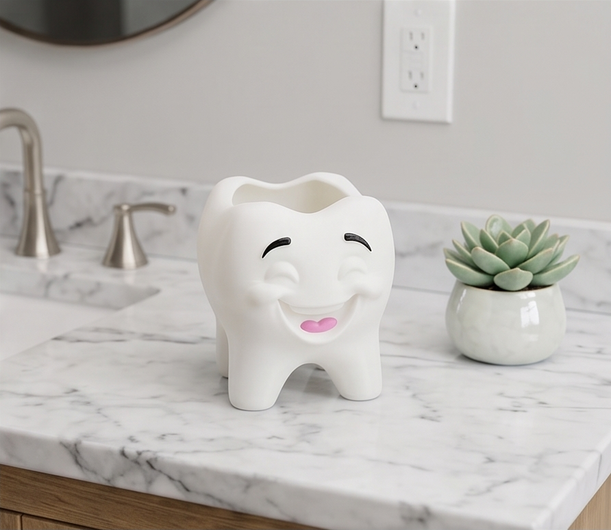 Smiling Tooth Pen Holder