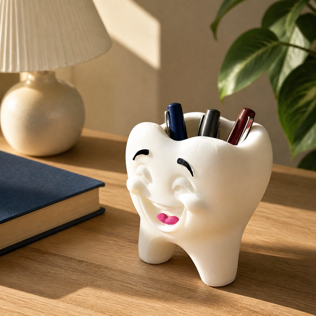 Smiling Tooth Pen Holder