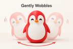 Bobbly Penguin Desk Companion