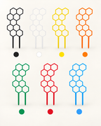 Honeycomb Plant Support